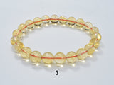 Citrine Beads, Approx. 8mm Round Beads, 7-7.5 Inch-Gems: Round & Faceted-BeadBeyond