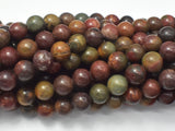 Picasso Jasper Beads, 8mm Round Beads-Gems: Round & Faceted-BeadBeyond