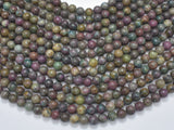 Ruby Apatite, Ruby in Kyanite, 8mm Round Beads-BeadBeyond