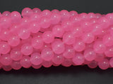 Sponge Quartz Beads-Pink, 8mm Round Beads-Gems: Round & Faceted-BeadBeyond