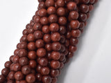 Red Sandalwood Beads, 6mm Round Beads-Wood-BeadBeyond