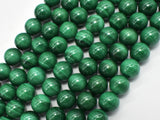 Natural Malachite, 10mm Round Beads-Gems: Round & Faceted-BeadBeyond