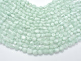 Green Angelite Beads, 6x8mm Nugget Bead-Gems: Nugget,Chips,Drop-BeadBeyond