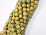 Green Muscovite 8mm Round Beads, 15 Inch-BeadBeyond