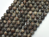 Natural Glowing Yooperlite 8mm (8.5mm) Round Beads-BeadBeyond