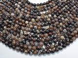 Brown Fire Agate, 8mm Round Beads, 15 Inch-Gems: Round & Faceted-BeadBeyond