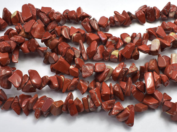 Red Jasper 7-15mm Chips Beads, 33 Inch-BeadBeyond