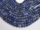 Sodalite Beads, Round, 10mm-BeadBeyond