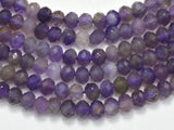 Amethyst Beads, 3x4mm Micro Faceted Rondelle-Gems:Assorted Shape-BeadBeyond