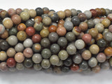 Polychrome Jasper, 6mm Round Beads-Gems: Round & Faceted-BeadBeyond