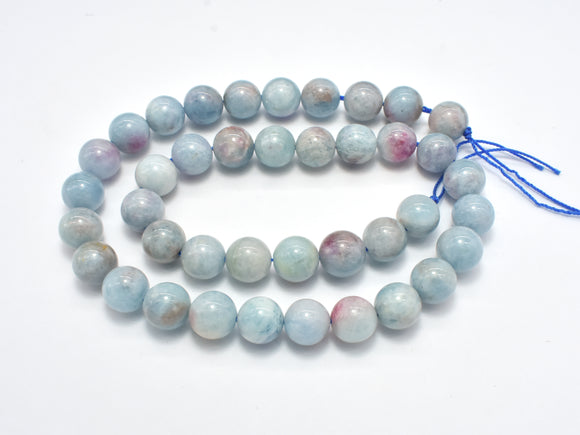 Aquamarine Beads, 10mm Round Beads-Gems: Round & Faceted-BeadBeyond