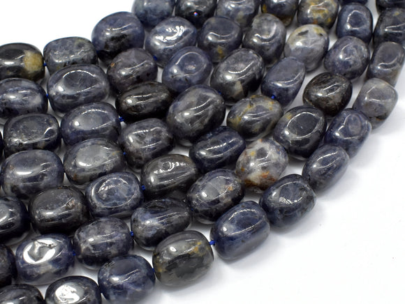 Iolite Beads, Approx 10x14mm Nugget Beads, 15.5 Inch-Gems: Nugget,Chips,Drop-BeadBeyond