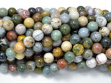 Ocean Jasper Beads, Round, 8mm (8.4mm)-Craft Supplies & Tools > Beads, Gems & Cabochons > Beads-BeadBeyond