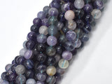 Fluorite Beads, Rainbow Fluorite, 8mm, Round 15 Inch-BeadBeyond