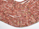 Spicy Jasper Beads, Plum Blossom Jasper, 6 mm Round Beads-Gems: Round & Faceted-BeadBeyond