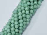 Malaysia Jade Beads- Green, Burma Jade Color, 8mm-BeadBeyond