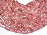 Strawberry Quartz, Lepidocrocite, 6x8mm Nugget Beads, 16 Inch-Gems: Nugget,Chips,Drop-BeadBeyond