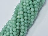 Malaysia Jade Beads- Green, Burma Jade Color, 6mm, Round-BeadBeyond