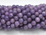 Lepidolite Beads, 8mm Round Beads-Gems: Round & Faceted-BeadBeyond