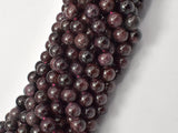 Red Garnet Beads, 7mm Round-Gems: Round & Faceted-BeadBeyond