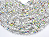 Mystic Aura Quartz-Silver, Rainbow, 8mm Round-Gems: Round & Faceted-BeadBeyond