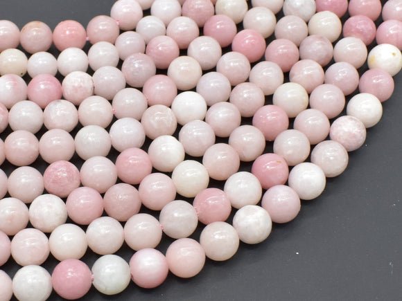 Pink Opal, 8mm(8.3mm) Round Beads, 15.5 Inch-Gems: Round & Faceted-BeadBeyond