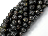 Flower Obsidian Beads, 8mm (8.3mm) Round Beads-Gems: Round & Faceted-BeadBeyond