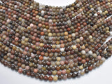Petrified Wood, 6mm (6.3mm) Round Beads-Gems: Round & Faceted-BeadBeyond