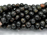 Flower Obsidian Beads, 8mm (8.3mm) Round Beads-Gems: Round & Faceted-BeadBeyond