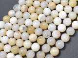 White Opal, 8mm (8.3mm) Round Beads-Gems: Round & Faceted-BeadBeyond