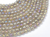 Mystic Coated Gray Agate, 6mm Faceted Round-Gems: Round & Faceted-BeadBeyond