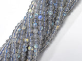 Labradorite Beads, 4mm Round Beads-BeadBeyond