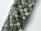 Green Rutilated Quartz Beads, 8mm Round Beads-Gems: Round & Faceted-BeadBeyond