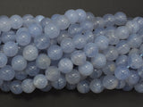 Blue Chalcedony , Blue Lace Agate8mm Round-BeadBeyond