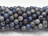 Dumortierite Beads, 8mm (8.5mm) Round Beads-Gems: Round & Faceted-BeadBeyond