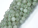 Green Rutilated Quartz Beads, 10mm Round Beads-Gems: Round & Faceted-BeadBeyond