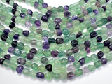Fluorite Beads, Approx 8x10mm Nugget Beads, 15.5 Inch-Gems: Nugget,Chips,Drop-BeadBeyond