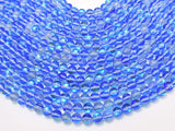 Mystic Aura Quartz- Blue, 8mm (8.5mm)-Gems: Round & Faceted-BeadBeyond