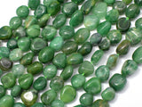 Verdite, African Jade, 6x8mm Nugget Beads, 15.5 Inch-Gems: Nugget,Chips,Drop-BeadBeyond