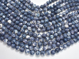 Rain Flower Stone Beads, Gray, 8mm Round Beads-BeadBeyond