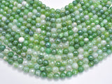 Mystic Coated Fire Agate- Green, 8mm Faceted-BeadBeyond