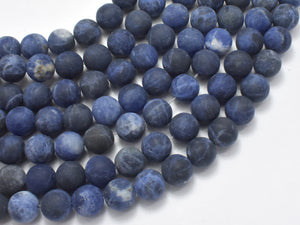 Matte Sodalite Beads, Round, 10mm-BeadBeyond