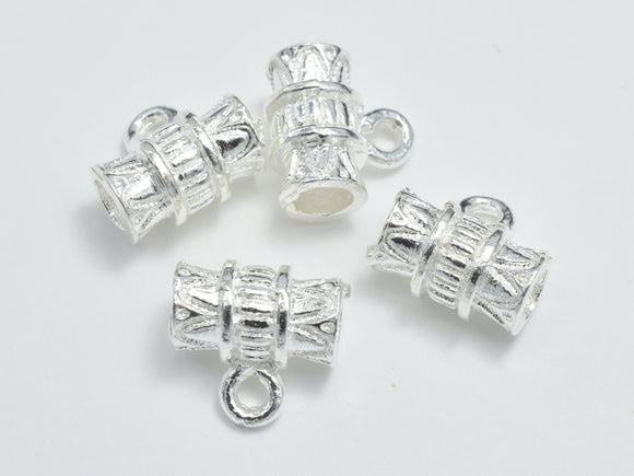 2pcs 925 Sterling Silver Bead Connector, 8.5x5mm-Metal Findings & Charms-BeadBeyond