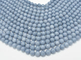 Jade Beads, Gray, Faceted Round, 8mm-Gems: Round & Faceted-BeadBeyond