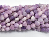 Lepidolite 8mm Heart Beads, 15 Inch-BeadBeyond