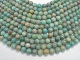 Russian Amazonite Beads, 10mm Round-Gems: Round & Faceted-BeadBeyond