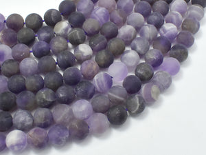 Matte Amethyst Beads, 8mm Round Bead-Gems: Round & Faceted-BeadBeyond