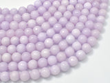 Jade Beads, Lavender, 8mm Faceted Round-Gems: Round & Faceted-BeadBeyond