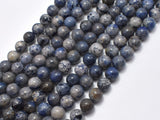 Dumortierite Beads, 8mm (8.5mm) Round Beads-Gems: Round & Faceted-BeadBeyond