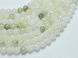 Natural Jade 8mm (8.5mm) Round-BeadBeyond